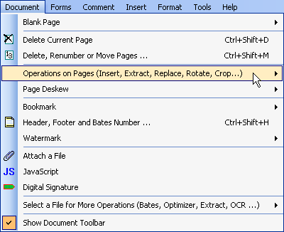 How To Rotate And Crop Pdf Page Add Pdf Page Action